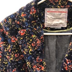 Anthropologie Cartonnier Dusk Garden Cord Blazer